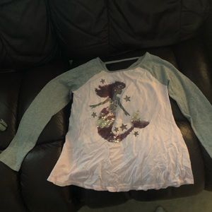 Girls 3/4 length sleeved tshirt